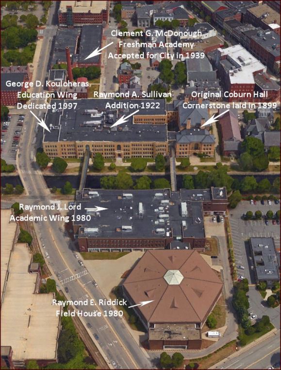 Lowell High School Campus - Lowell Massachusetts